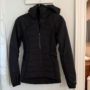 Lululemon Athletica Black Puffer Jacket